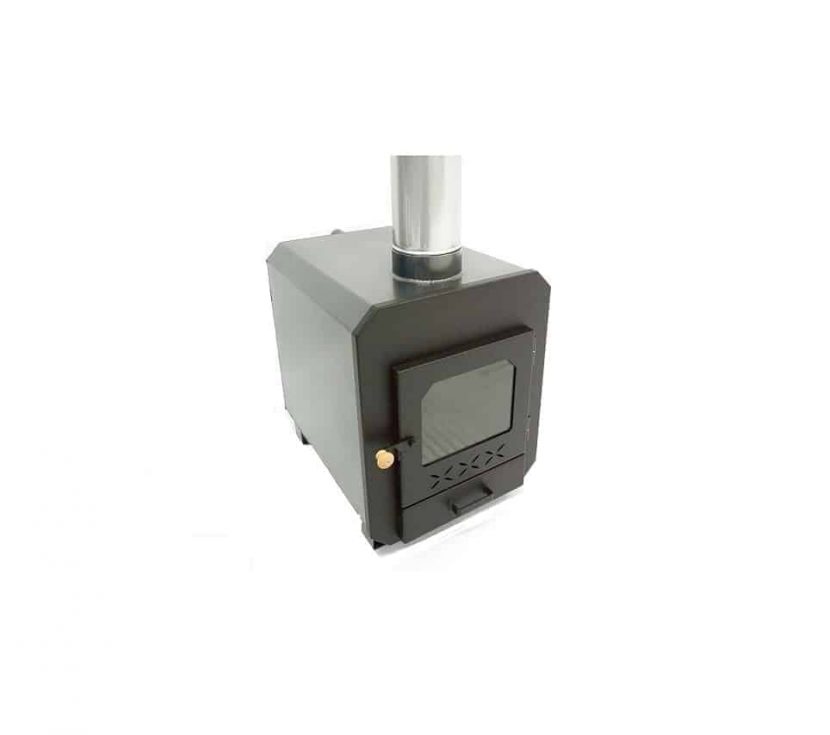 Glasdeur externe 45KW kachel - Afbeelding 2