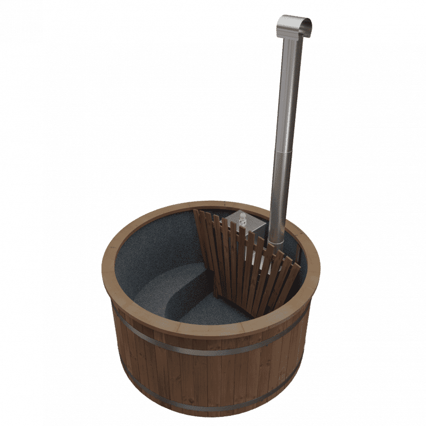 Welltub met interne kachel - Afbeelding 2