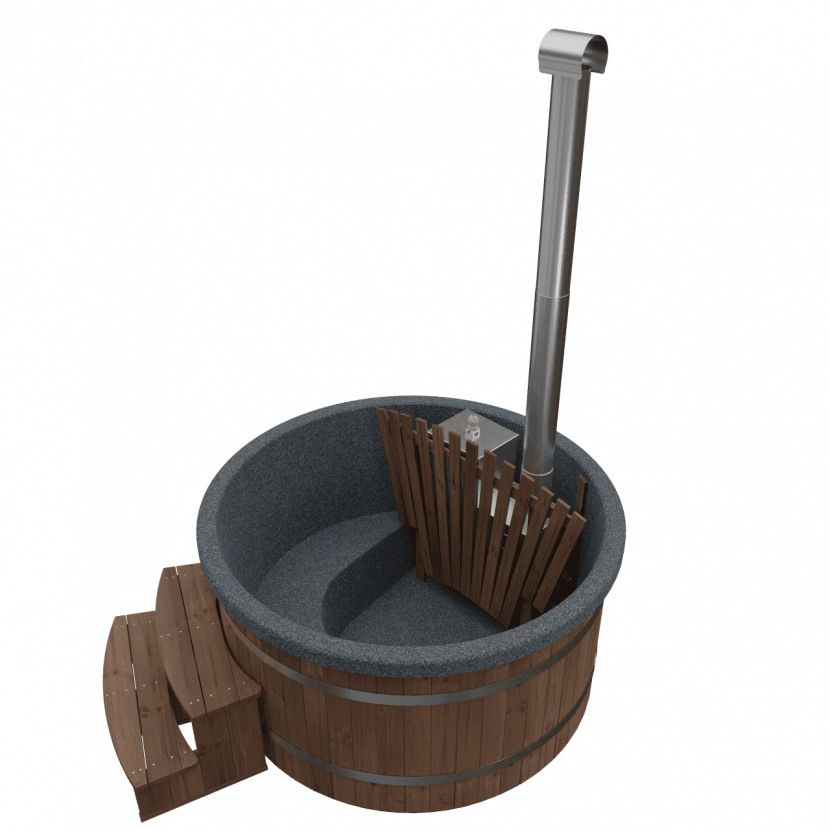 Trap thermowood rond breed