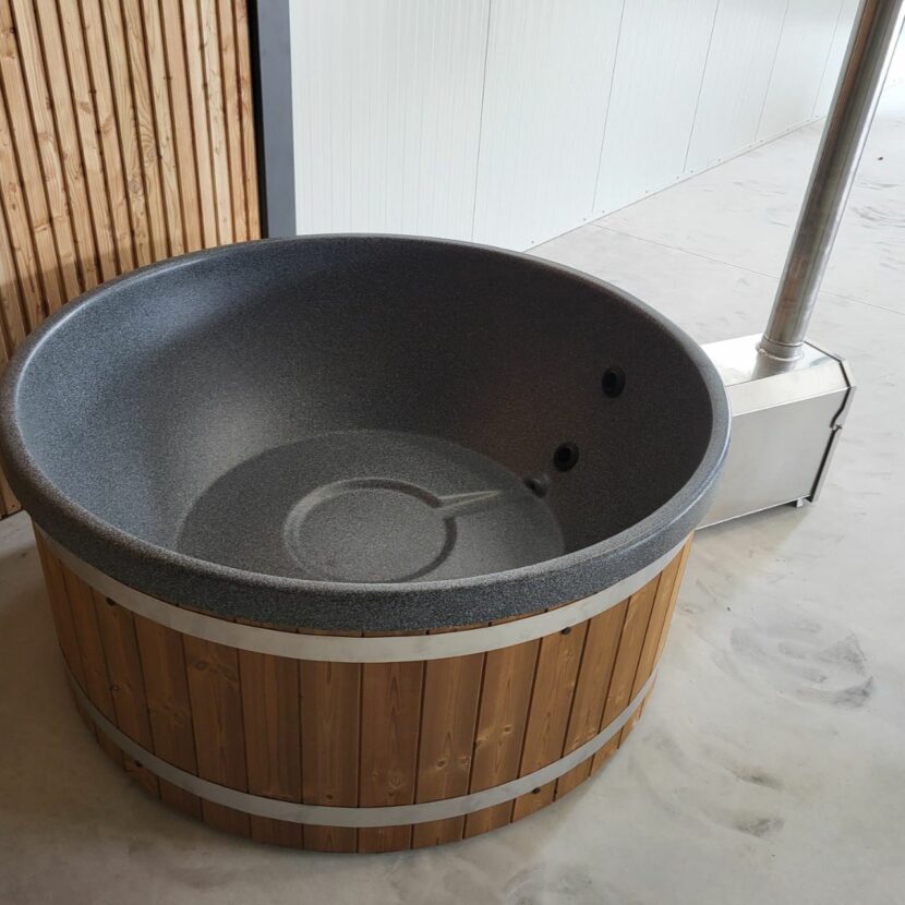Welltub Hotpot met Externe kachel - Afbeelding 6