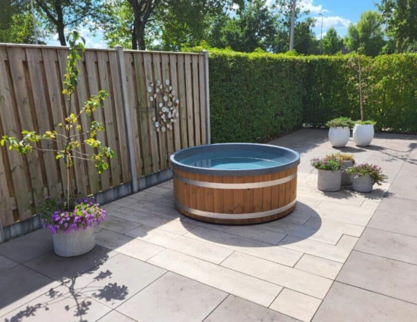 Welltub Hotpot met Externe kachel - Afbeelding 5