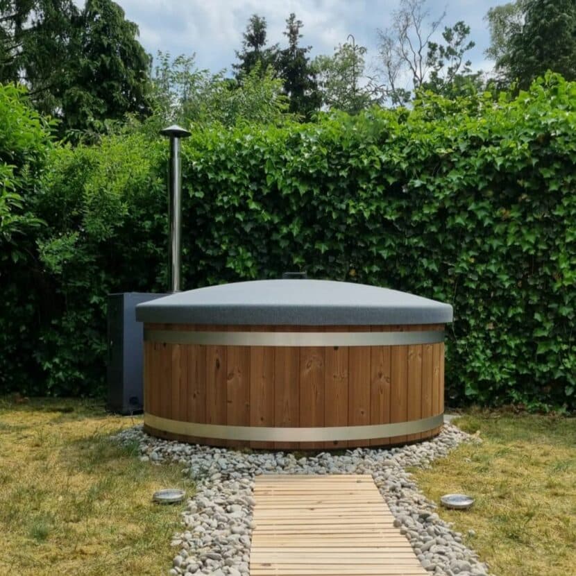 Welltub Hotpot met Externe kachel