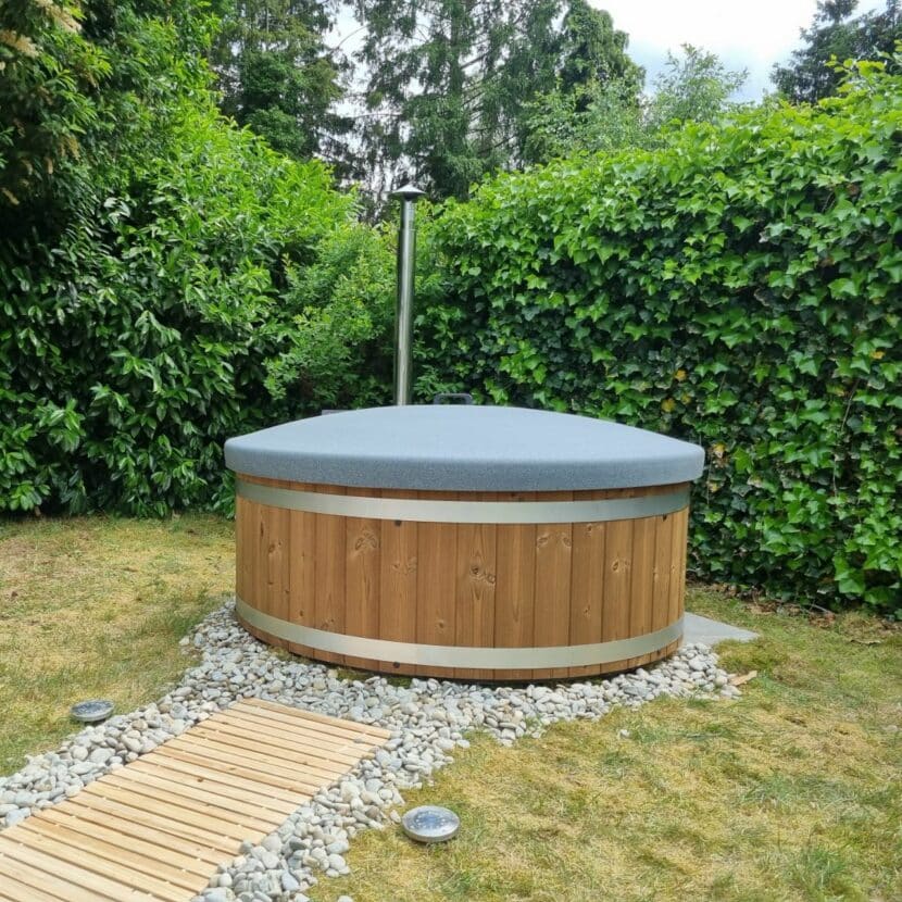 Welltub Hotpot met Externe kachel - Afbeelding 2