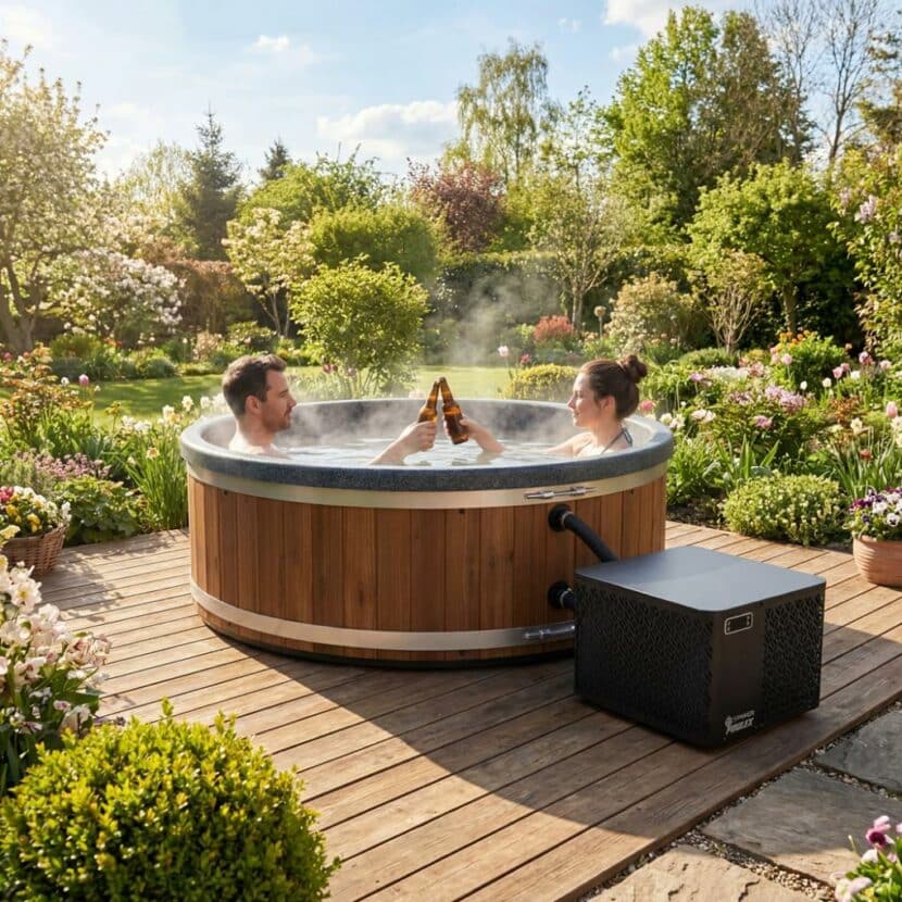 Welltub 2 persoons elektrische hottub