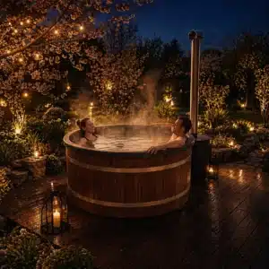 Hottub in de avond