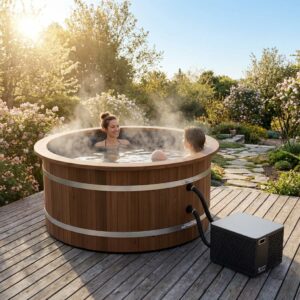 De onzichtbare luxe van een hottub